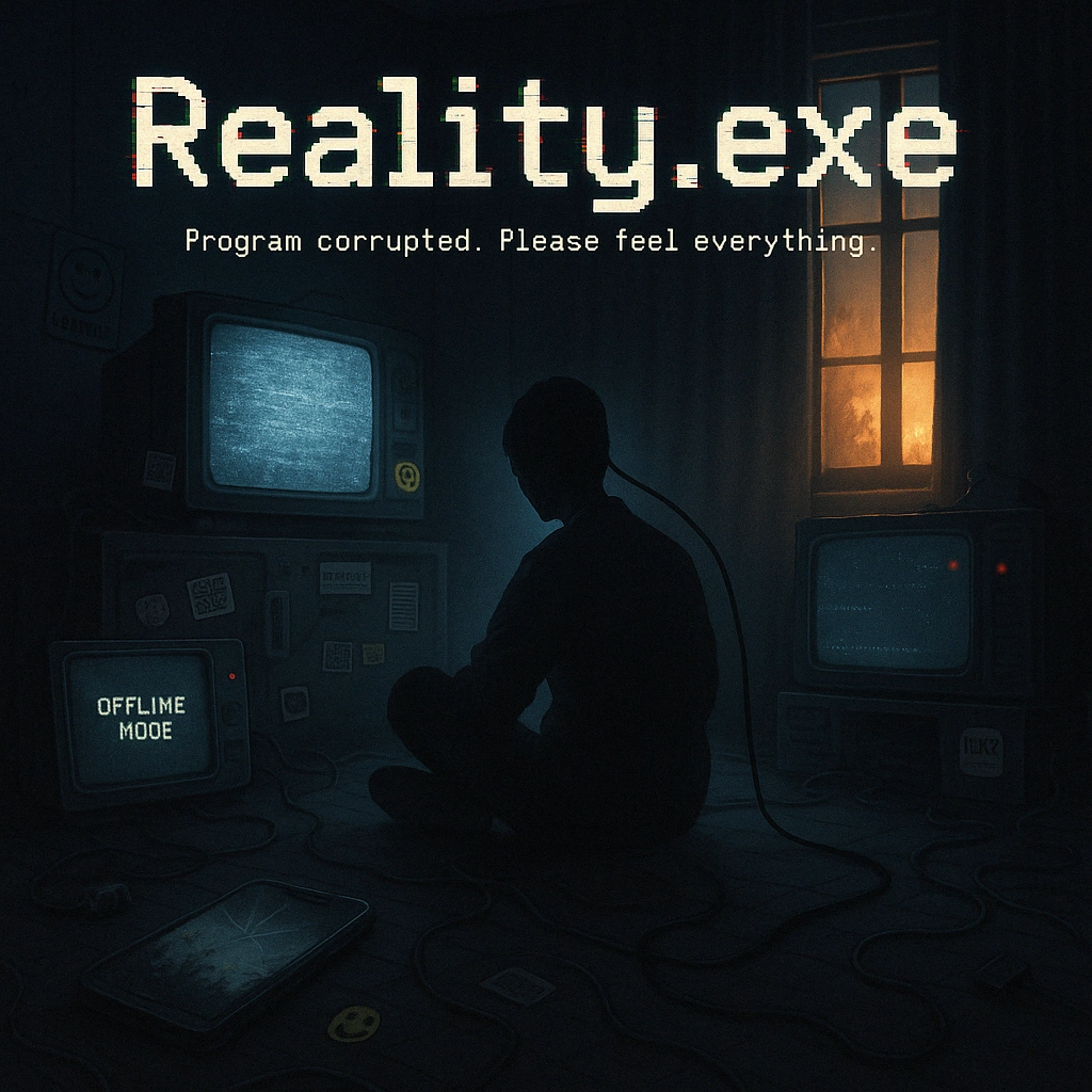Album cover for Reality.exe by ToA Studios